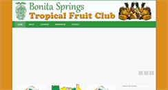 Desktop Screenshot of bonitaspringstropicalfruitclub.com